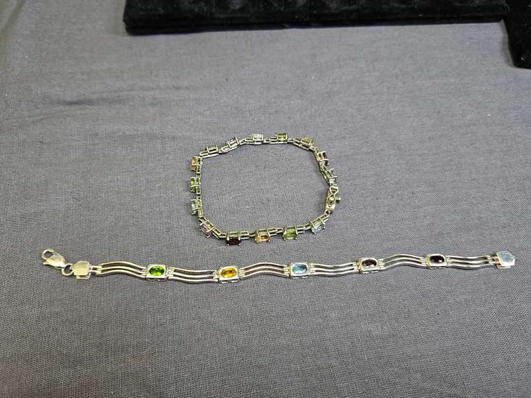 2 Sterling Silver Bracelets