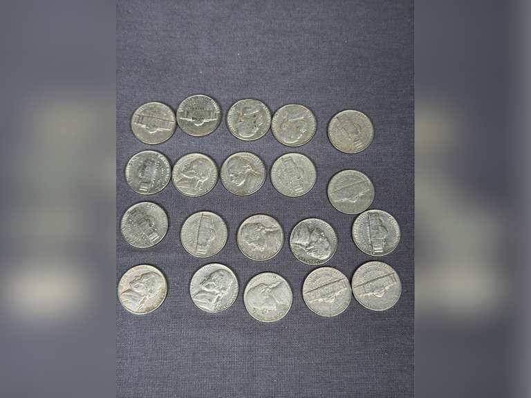 20 Pre-1970s Jefferson Nickels