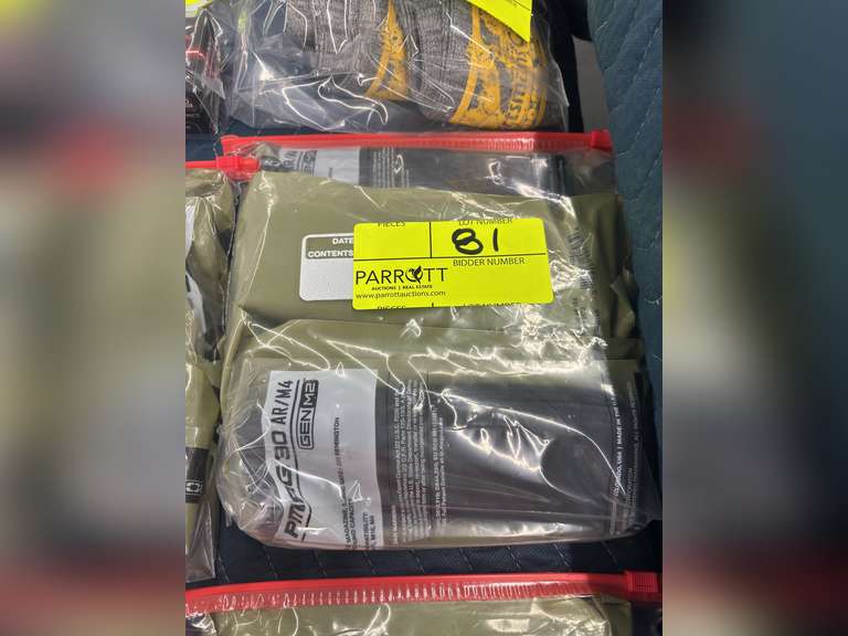 (5) Magpul PMAG 30 AR / M4 Rifle Magazines, 5.56x45, 30 Round Capacity (ALL NEW & SEALED)