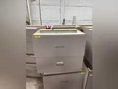 Gray tone two drawer (L:30” x W:21” x H:28.5”)