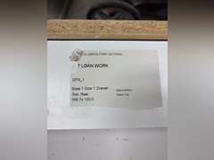 Gray tone door and drawer cabinet (L:24” X W:24” X H:34.5”)
