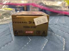 (1) Box of 20,  45 Auto, 230 Grain Personal Defense Rounds (Hydra-Shok) Jacketed Hallow Points, Made by Federal Premium