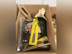 Gloves, drill bits, etc