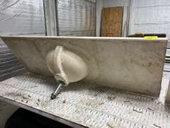 59 inch wide single sink top
