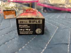 150 Rounds of 22LR, GECO & ELEY, Optimized for Bolt Actions