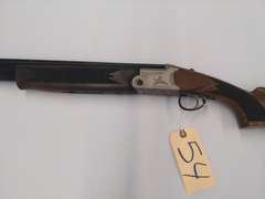 GForce Arms, 12 Gauge Over & Under Shotgun, 3" Chamber, Model GKX-5, Engraved Receiver, Checkered Gr
