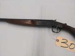 Iver Johnson's 16 Gauge, Single Shot Break Action Shotgun, Serial #42841C