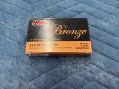 100 Rounds of 223 Remington, 55 Grain FMJ, Made by Fiocchi (All New)
