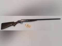Iver Johnson's 16 Gauge, Single Shot Break Action Shotgun, Serial #42841C