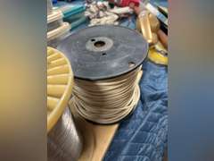 Vice grips, spool of cables and wires, and more