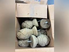 3 boxes of pineapple post tops