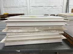 Stack of three 23 1/2 x 23 1/2 windows