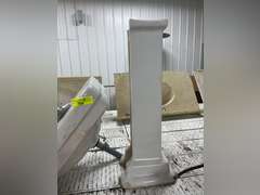 22 inch wide single sink top with stand