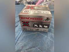 (25) Shells of Winchester Super X 20 Gauge, 2 & 3/4", 1 OZ., 7.5 Shot, Upland & Small Game Loads