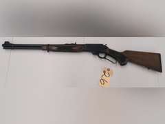 Marlin Model 336, 30-30 Winchester, Side Gate Lever Action, Gold Trigger, Checkered Stock & Foregrip, Side Serial # RM0059507