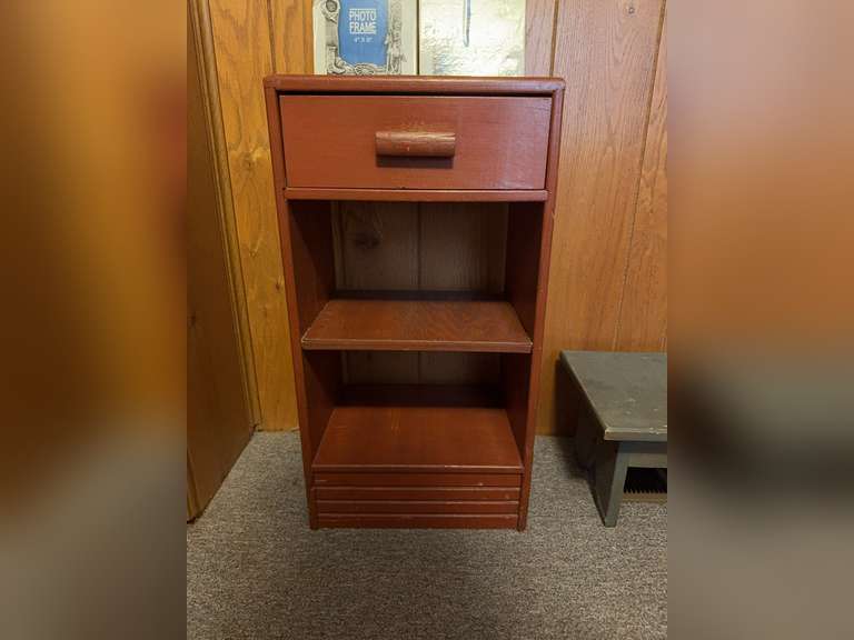 Wooden nightstand