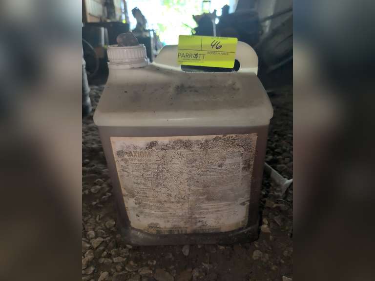 Jug of Axiom Herbicide
