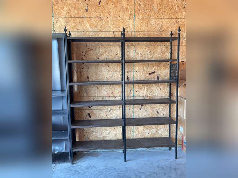 Dark Brown Shelving Unit