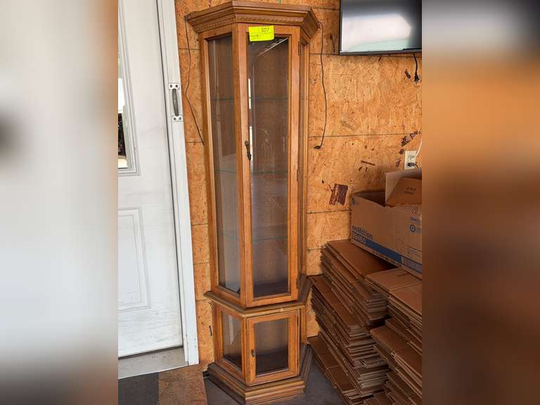 Corner Curio Cabinet