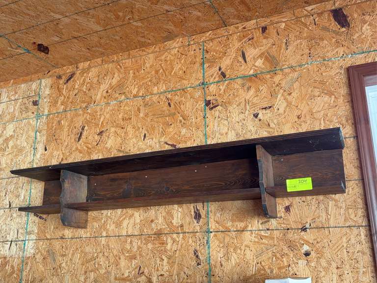 Dark Oak Wall Shelf
