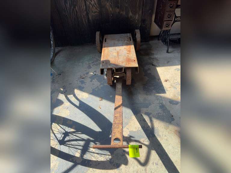 Steel four wheel dolly
