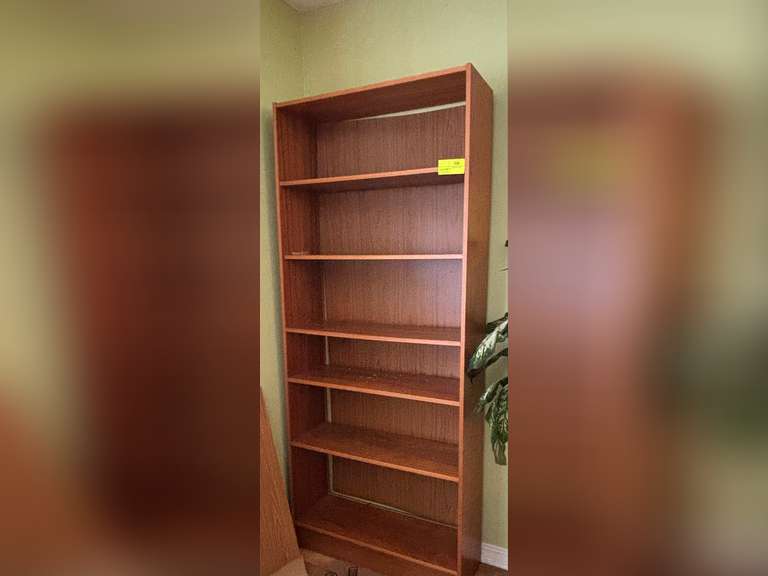 6 tier Wooden bookshelf
