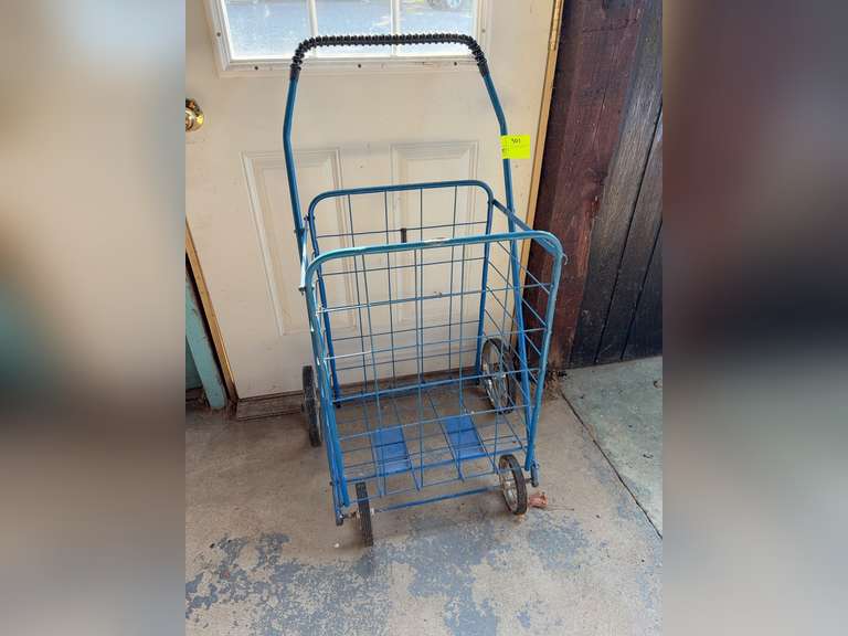 Metal foldable cart