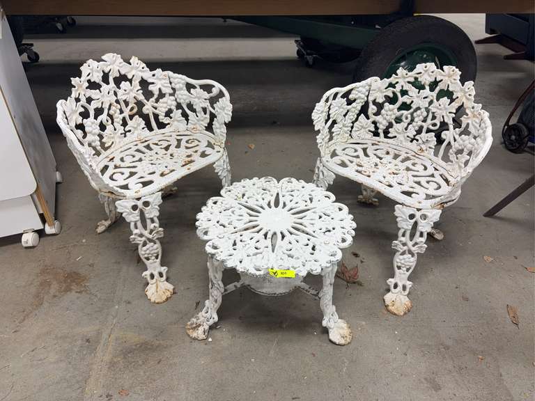 Cast Iron Garden Patio Set