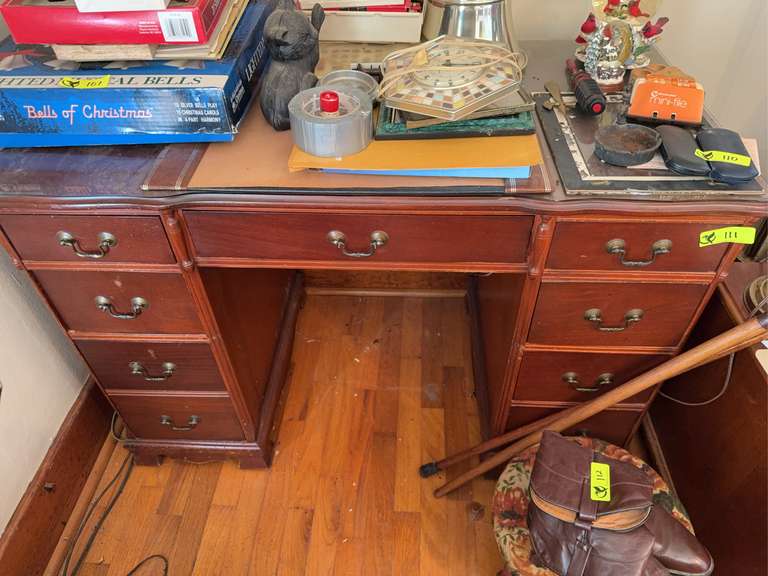 Wooden desk