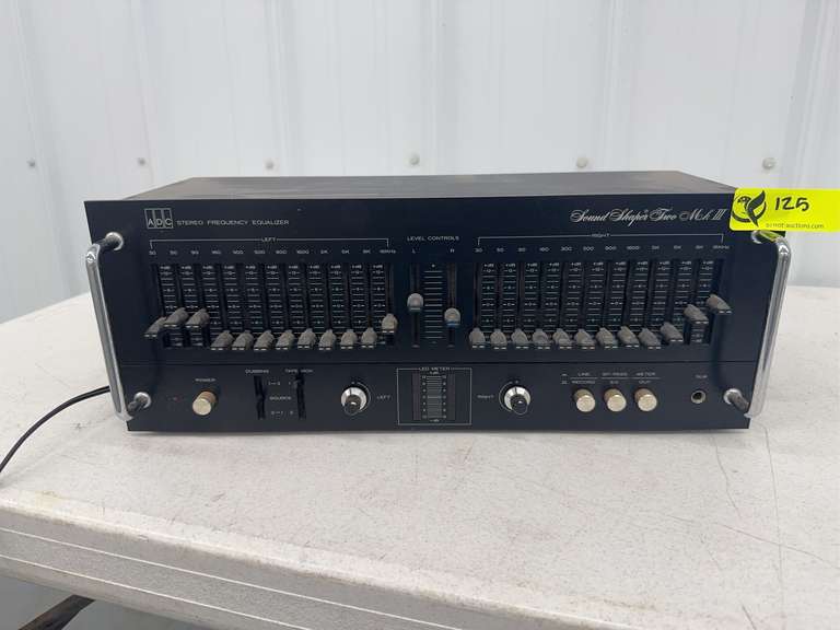 ADC Stereo Frequency Equalizer Sound Shaper Two MK III Serial (178377)