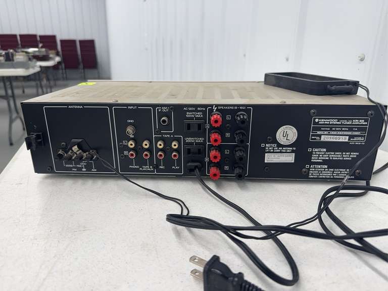 KENWOOD AM-FM Stereo Receiver Model KR-55 Serial(20800989)