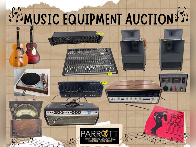 Music Equipment Auction