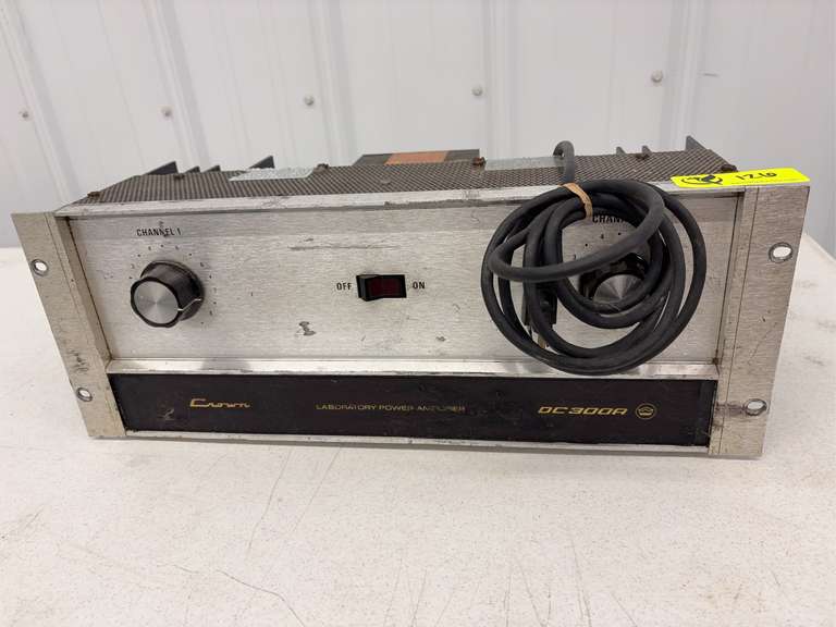 Vintage Crown DC-300A Laboratory Power Amplifier 
Serial NO. 15787