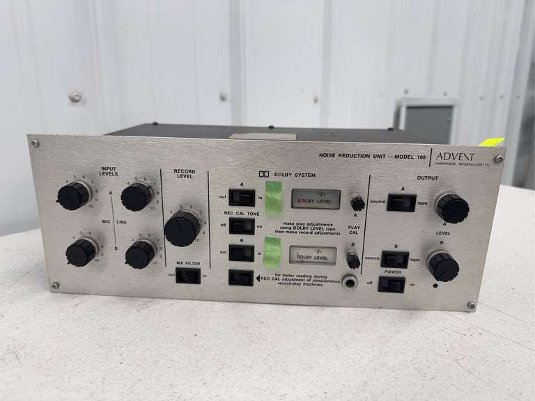 Advent Noise Reduction Unit-Model 100 D 05800 & Fret Slotting Miter Box