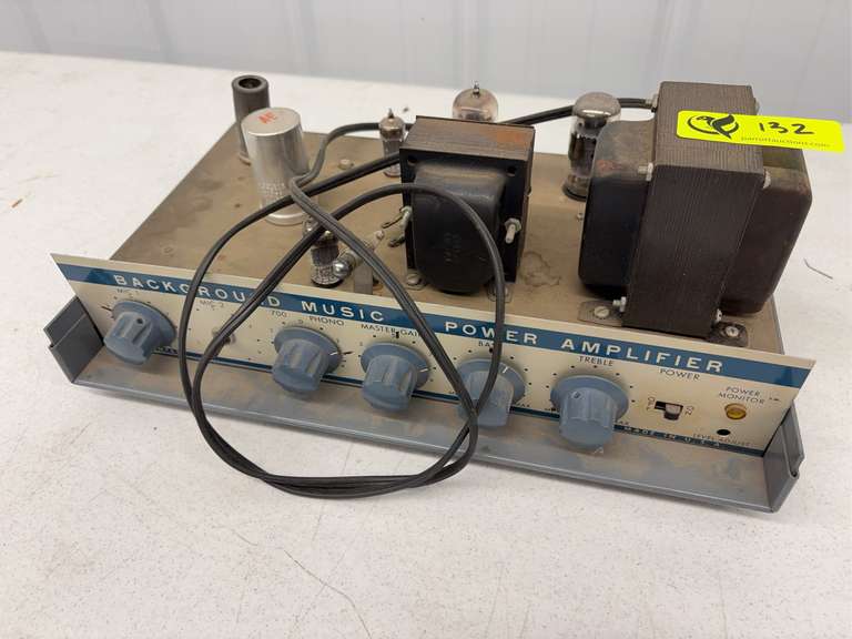 Background Music Power Amplifier Model S35