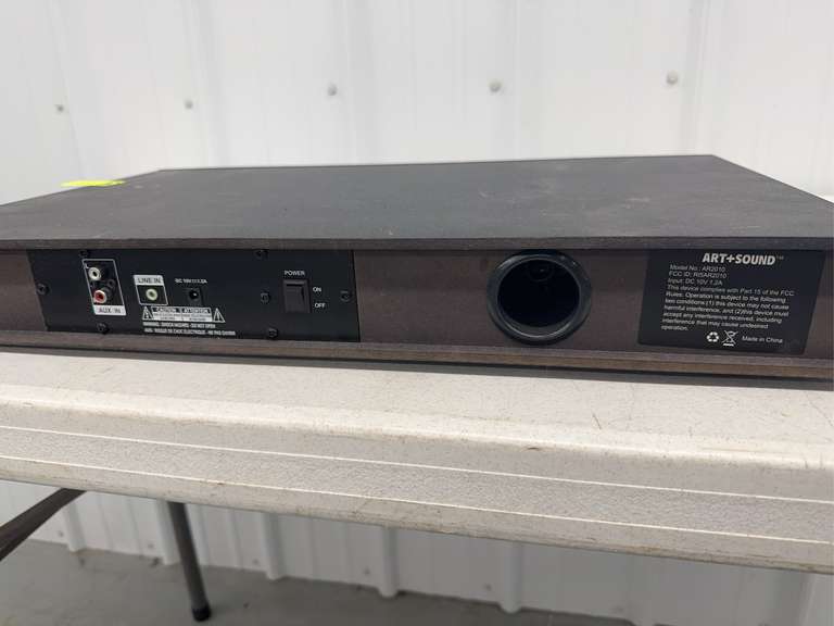 ART+SOUND Sound Bar Model(AR2010) FCC ID(RI5AR2010)