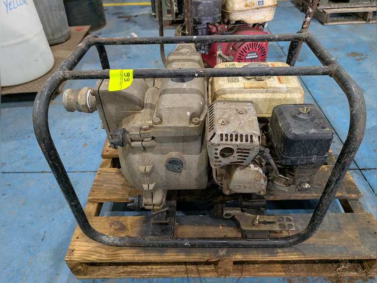 2" Trash Pump Honda WT20X,  Missing Pull Rope Cover
