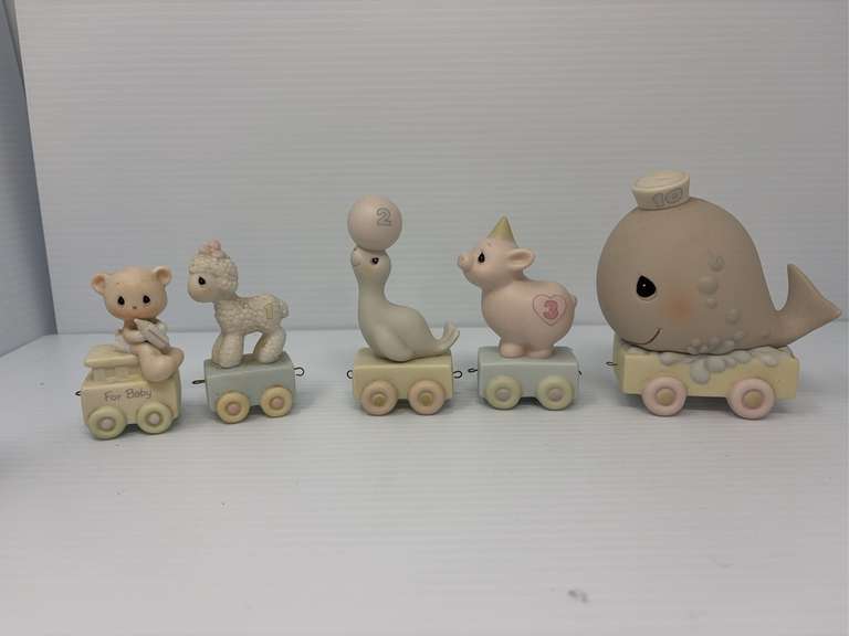 Pieces of Precious Moments Birthday Train Set