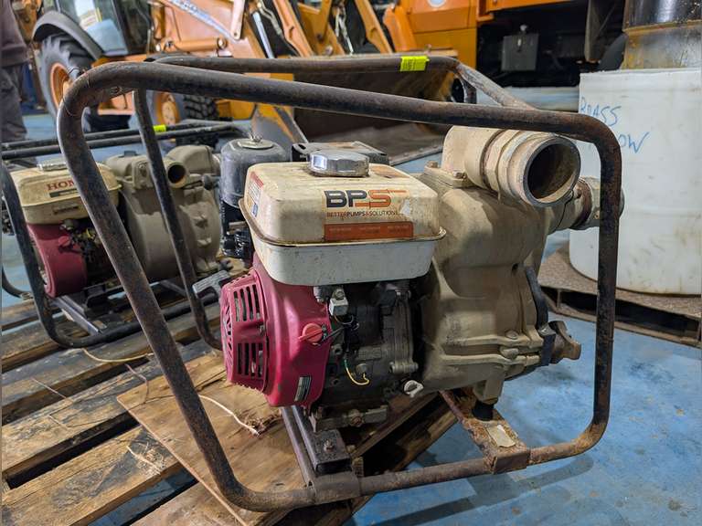 3" Trash Pump, 8HP Honda (Motor Locked)