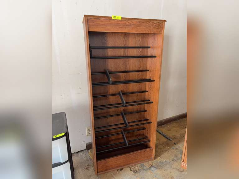 Wooden display rack
