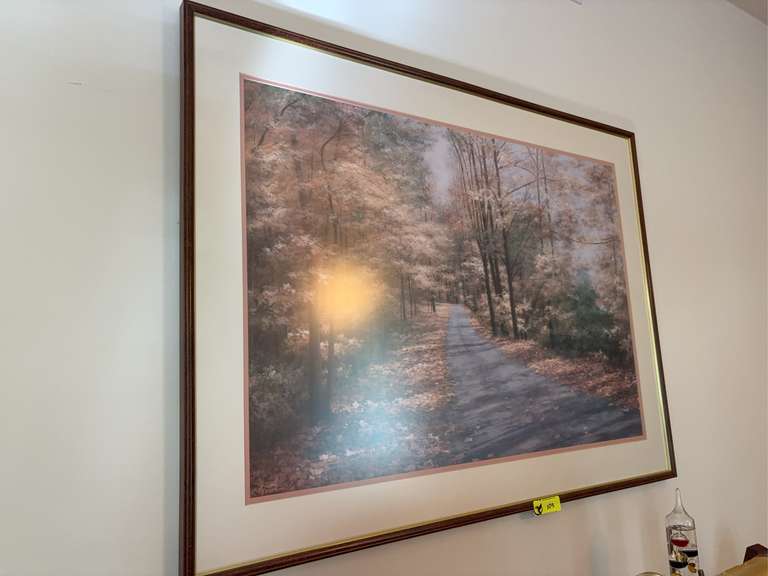 Wooden seam framed print 41” x 31”