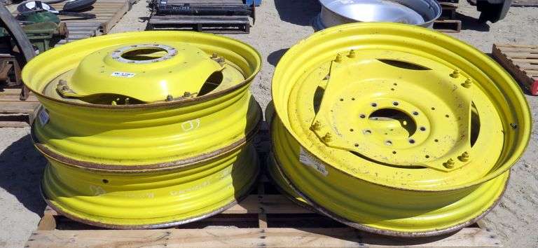 W-1787 GKN Tractor Wheels (4) - Pickett Auction Service