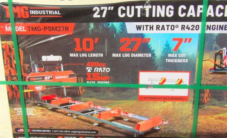 E-530 TMG Portable Sawmill