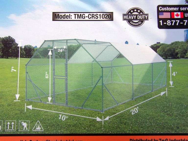 E-524 TMG Wire Mesh Chicken Run