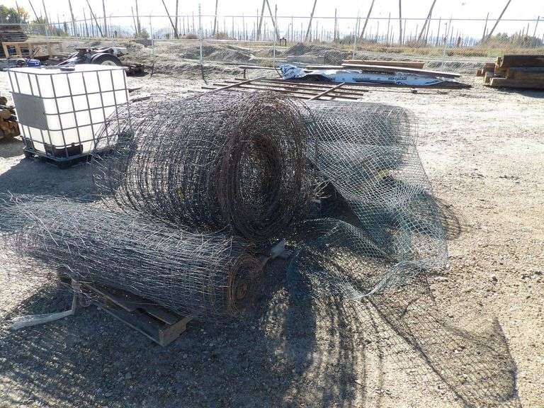 WE DO NOT ACCEPT USED FENCING ROLLS