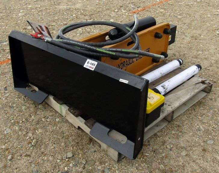 E-185   Wolverine Skid Steer Concrete Breaker