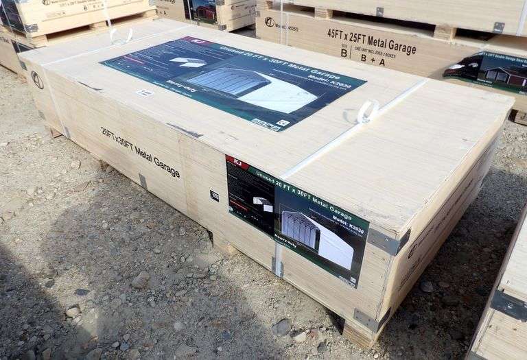 E-480 Metal Garage 30' x 20'