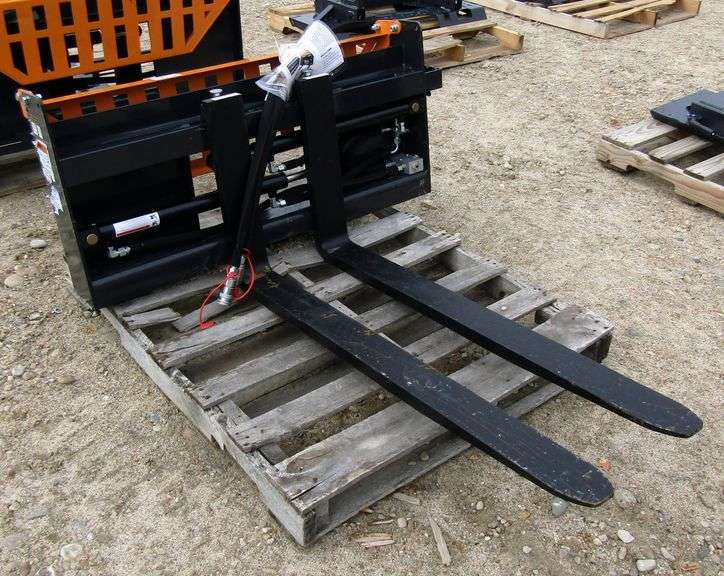E-187 Wolverine Hydraulic Slide SS Pallet Forks