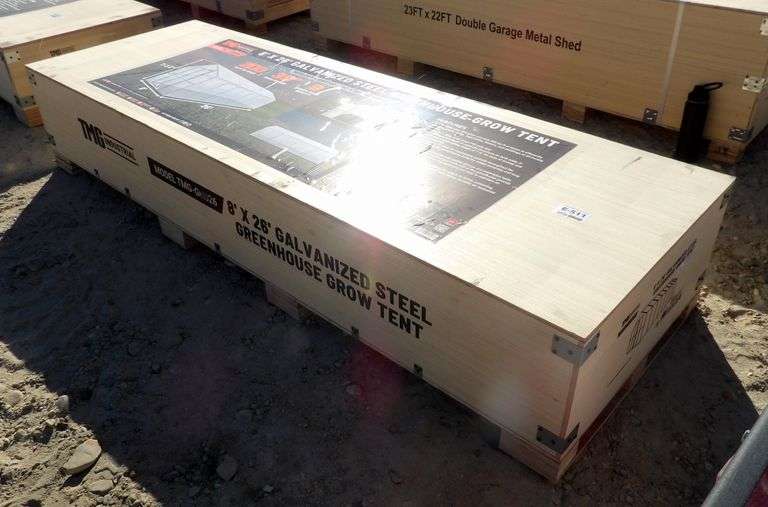 E-511 TMG Steel Greenhouse