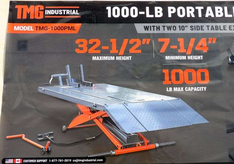 E-529 TMG Portable Motorcycle/ATV Lift